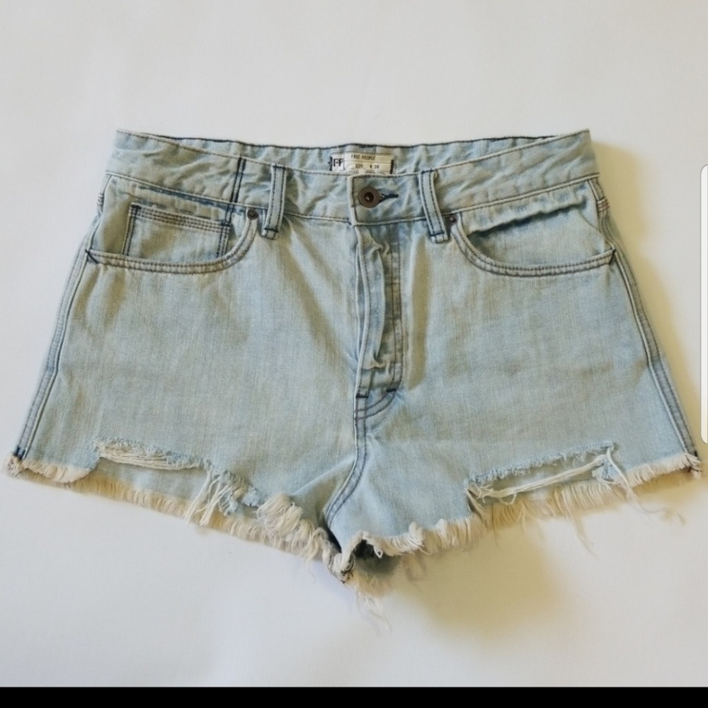 Free People denim short